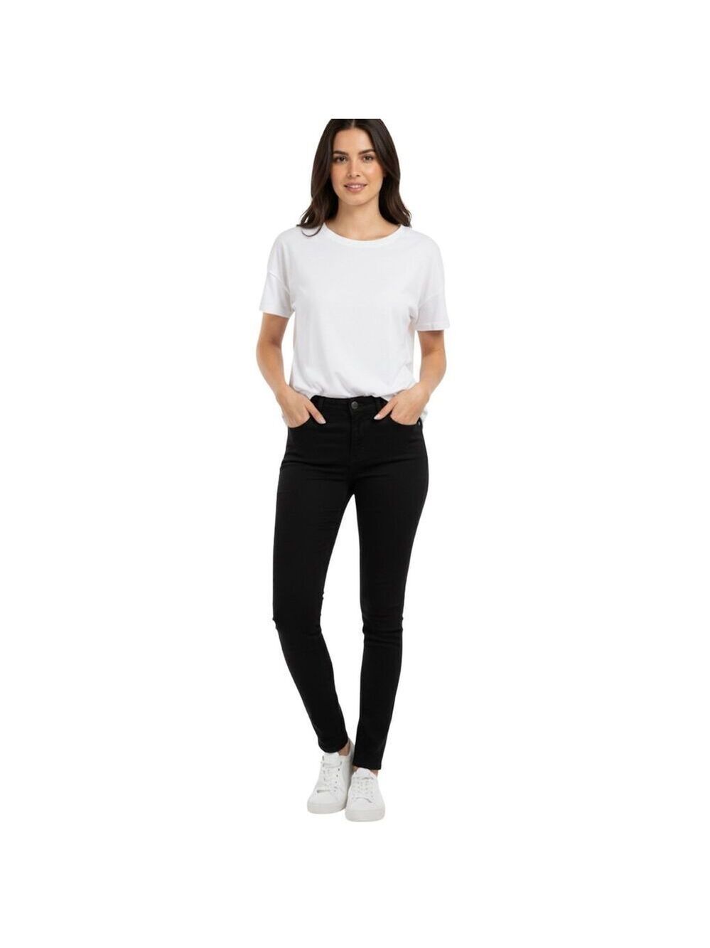 Buffalo by David Vitton black high rise skinny jeans size 8/29